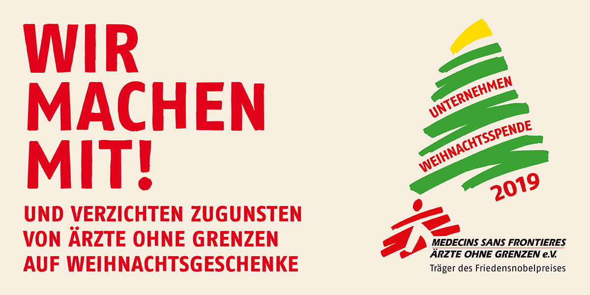 Unternehmen Weihnachtsspende Arzte Ohne Grenzen